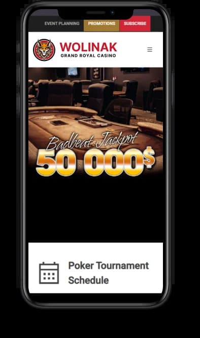 Casino Wolinak Mobile